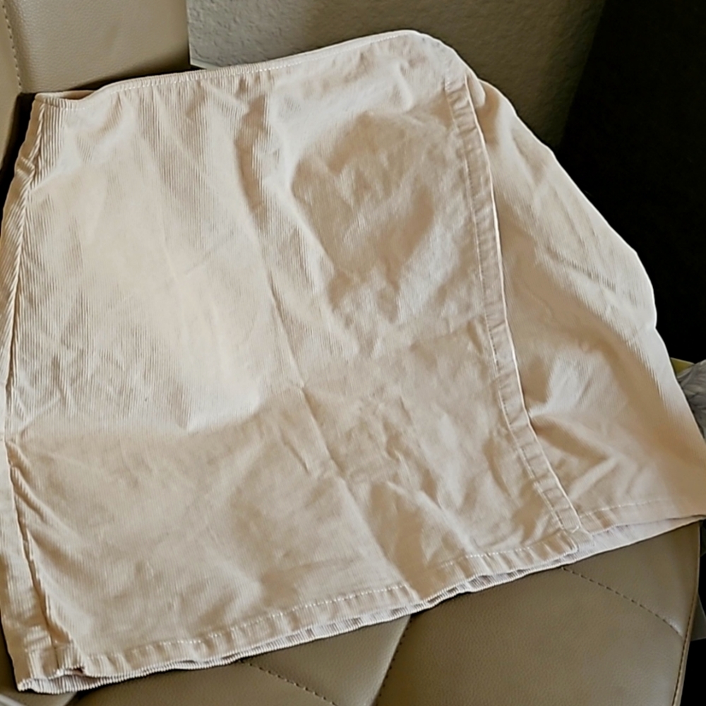 Corduroy High-rise Mini Skirt